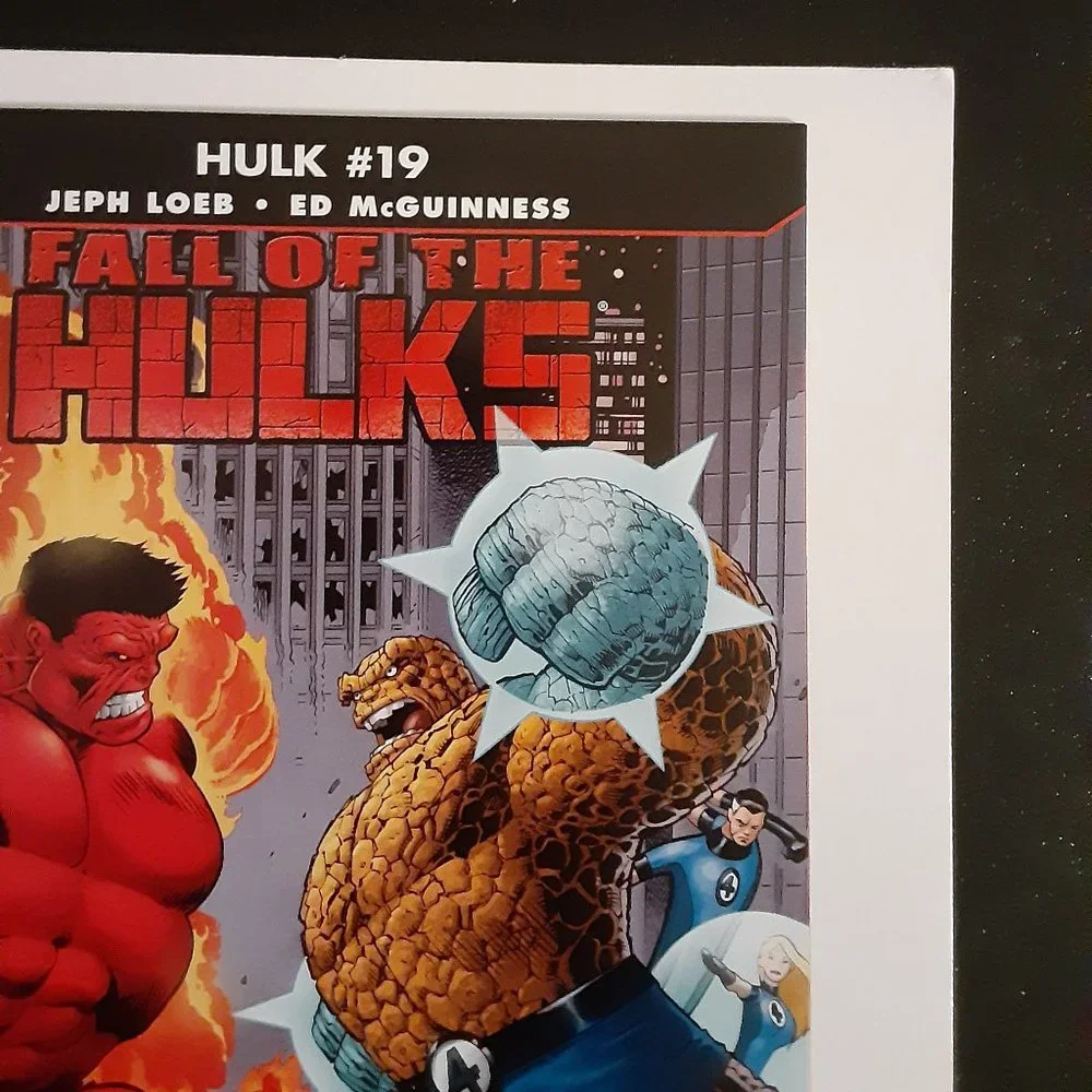 HULK #19 (2008 SERIES) RED HULK COVER BY ED MCGUINNESS, WRITTEN BY JEPH LOEB - Picture 3 of 11